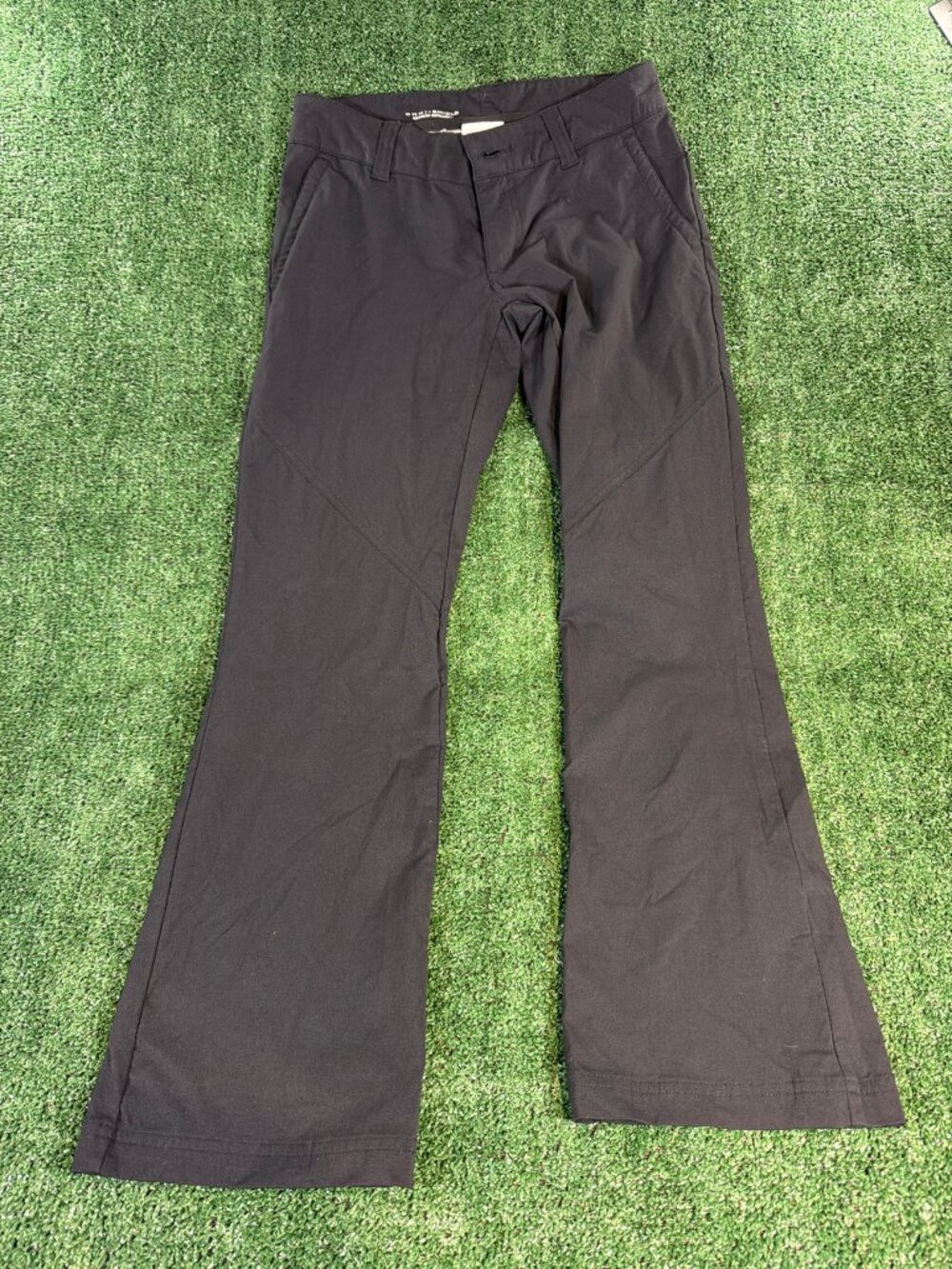 Columbia Omni-Shield Pants Women 4P Black Bootcut Hiking Petite